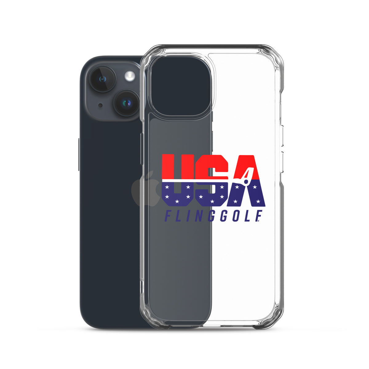 USA FlingGolf Clear Case for iPhone® (Light Phone)