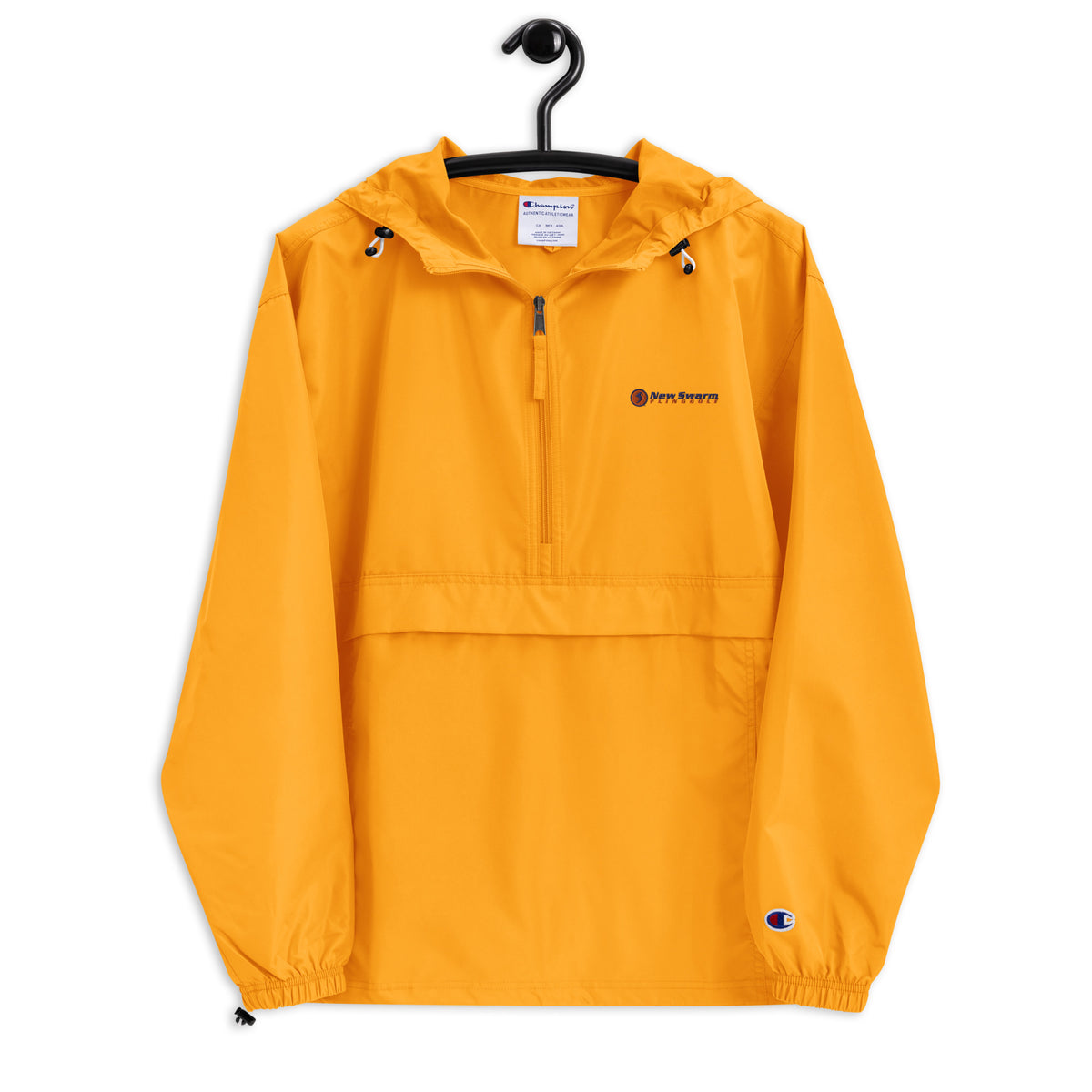 New Swarm Embroidered Champion Packable Jacket