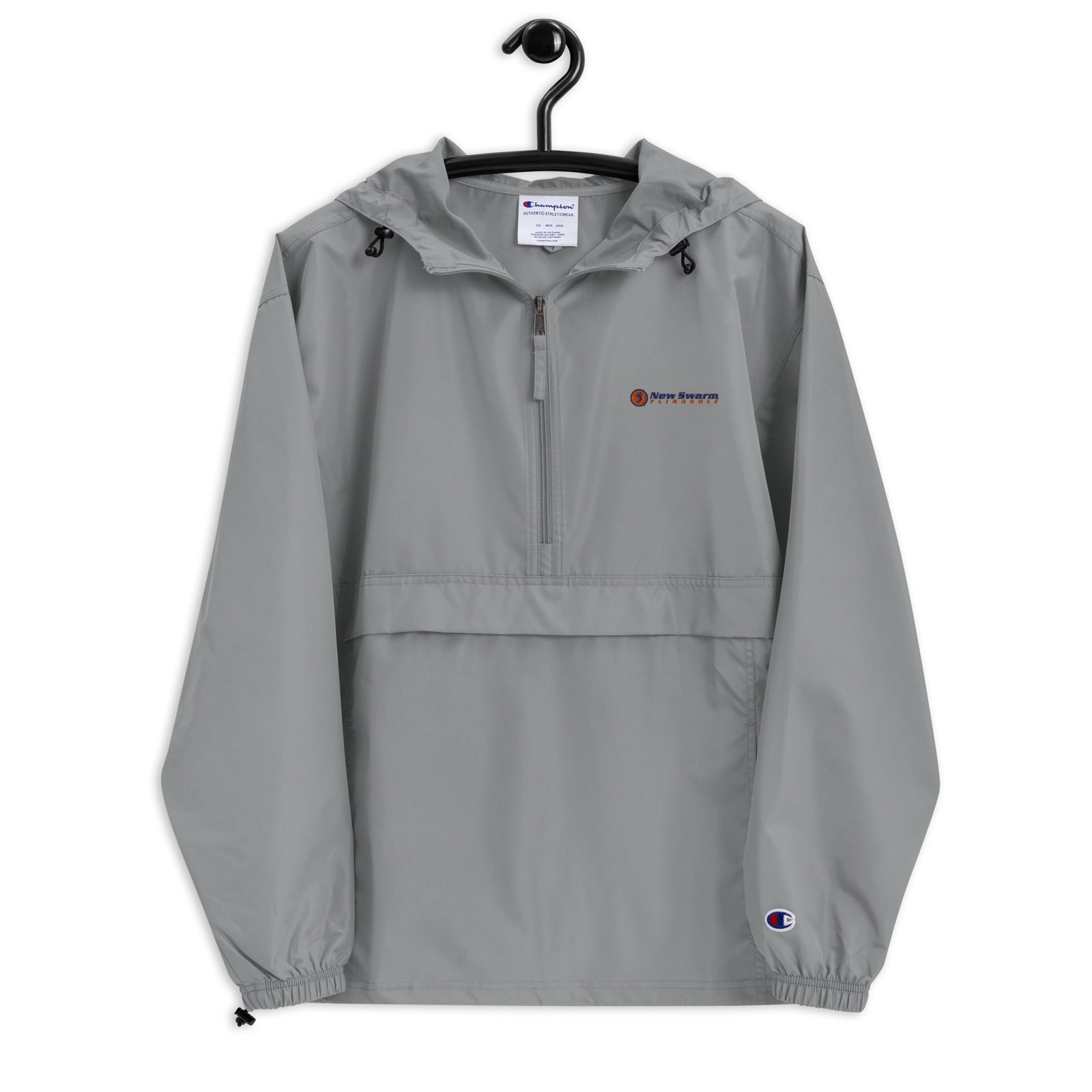 New Swarm Embroidered Champion Packable Jacket