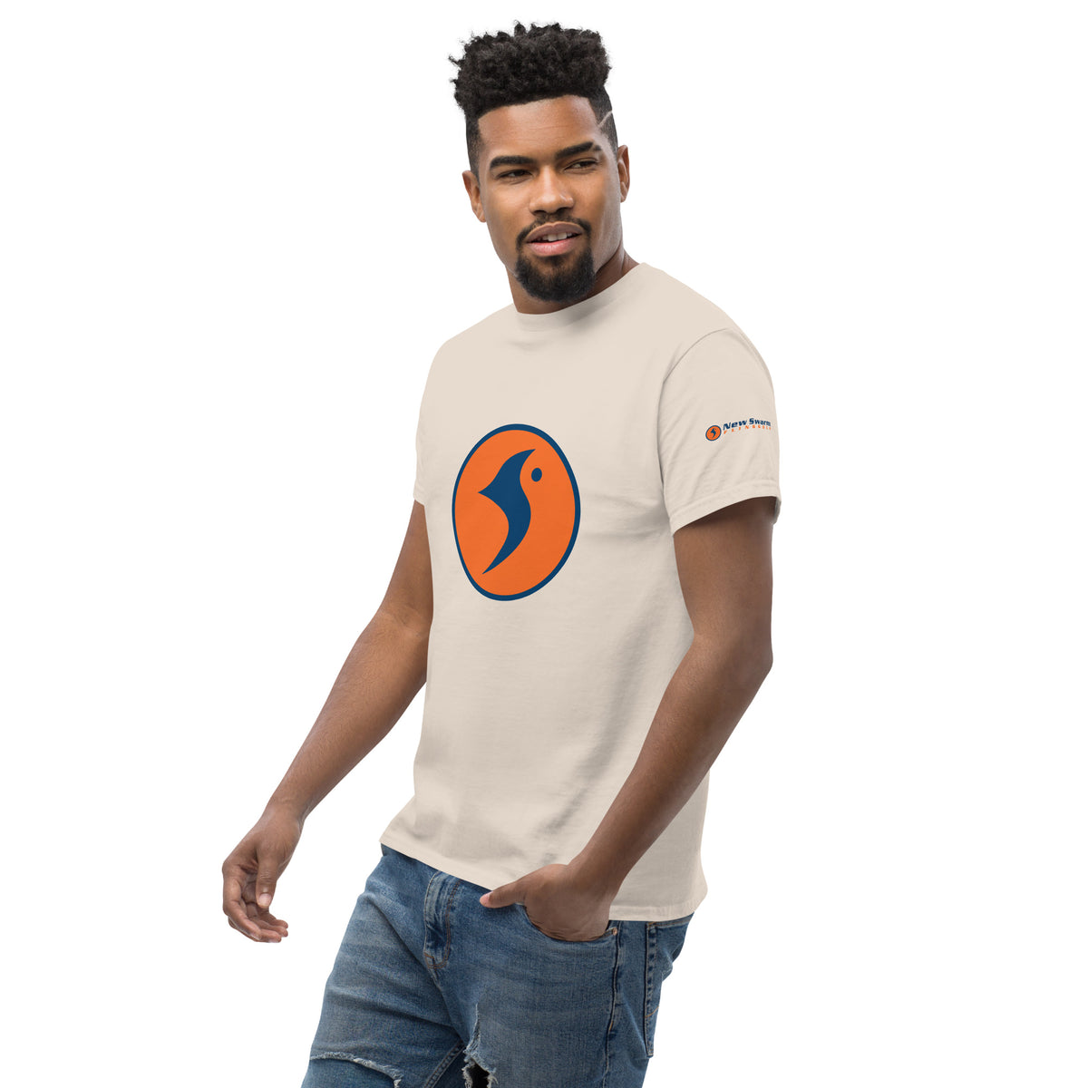 Men's Classic T-Shirt (Swarmi Logo)