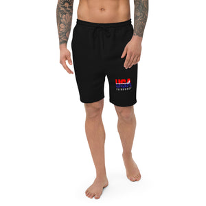 USA FlingGolf Men's Fleece Shorts (Black)