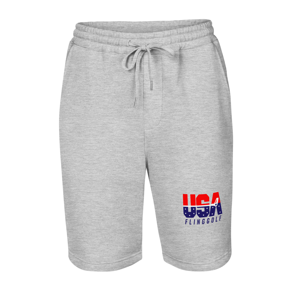 USA FlingGolf Men's Fleece Shorts (Light)