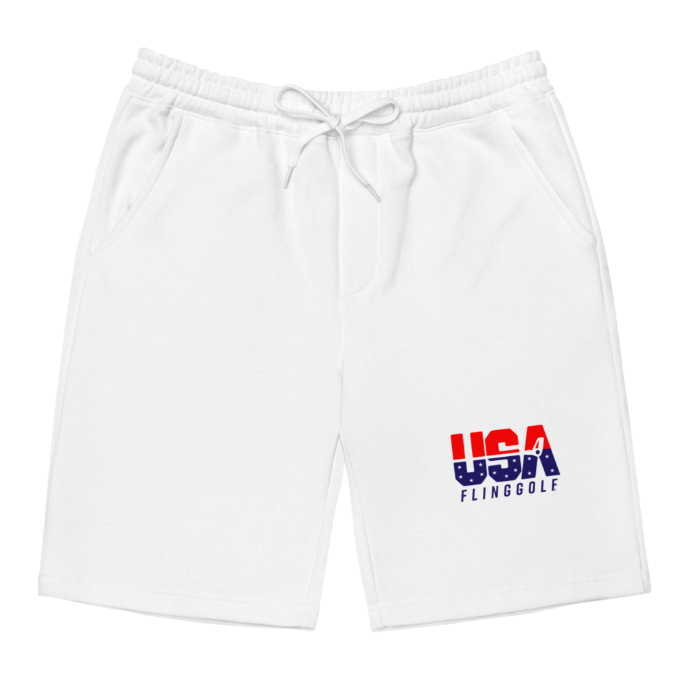 USA FlingGolf Men's Fleece Shorts (Light)
