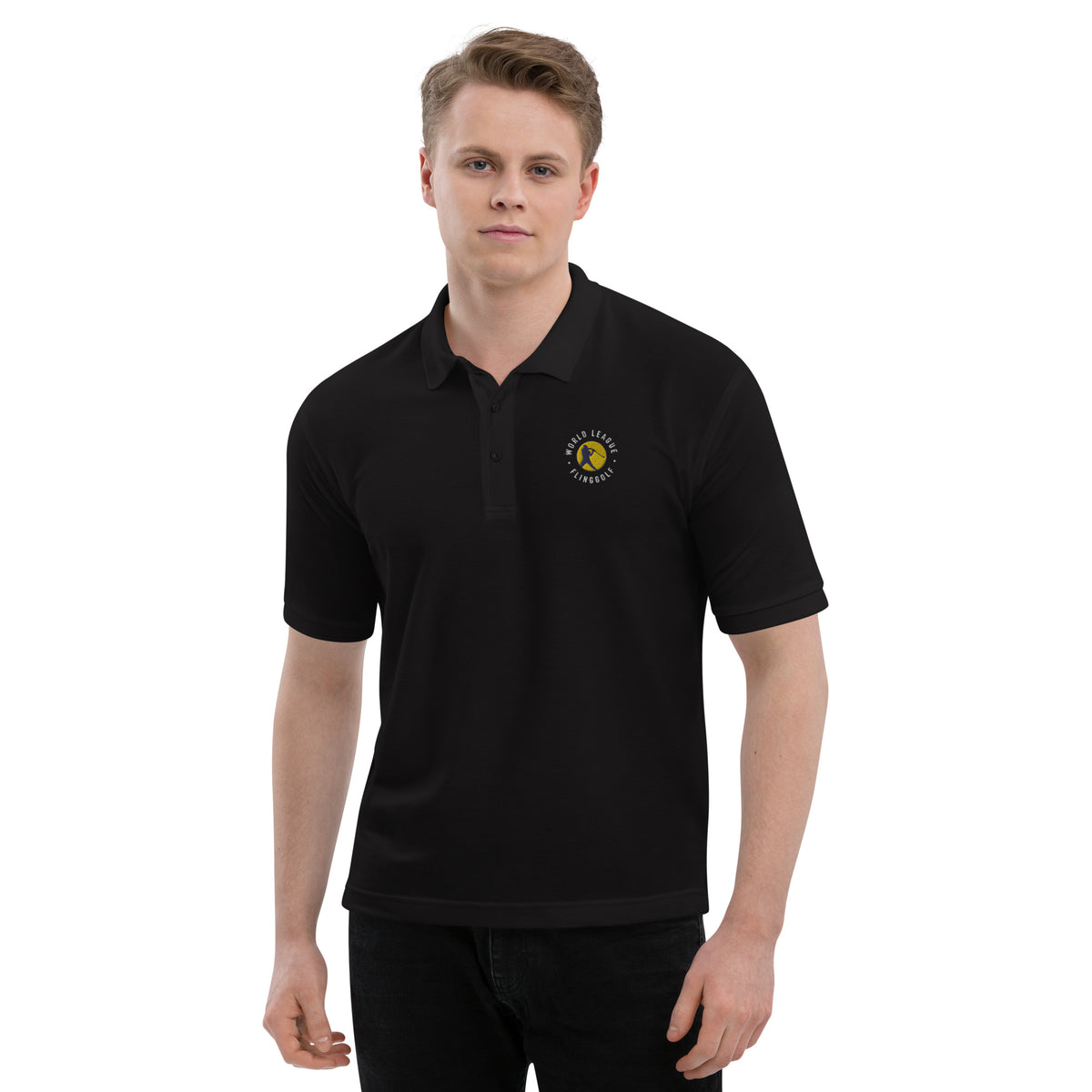 WLF Men's Premium Polo (Dark)