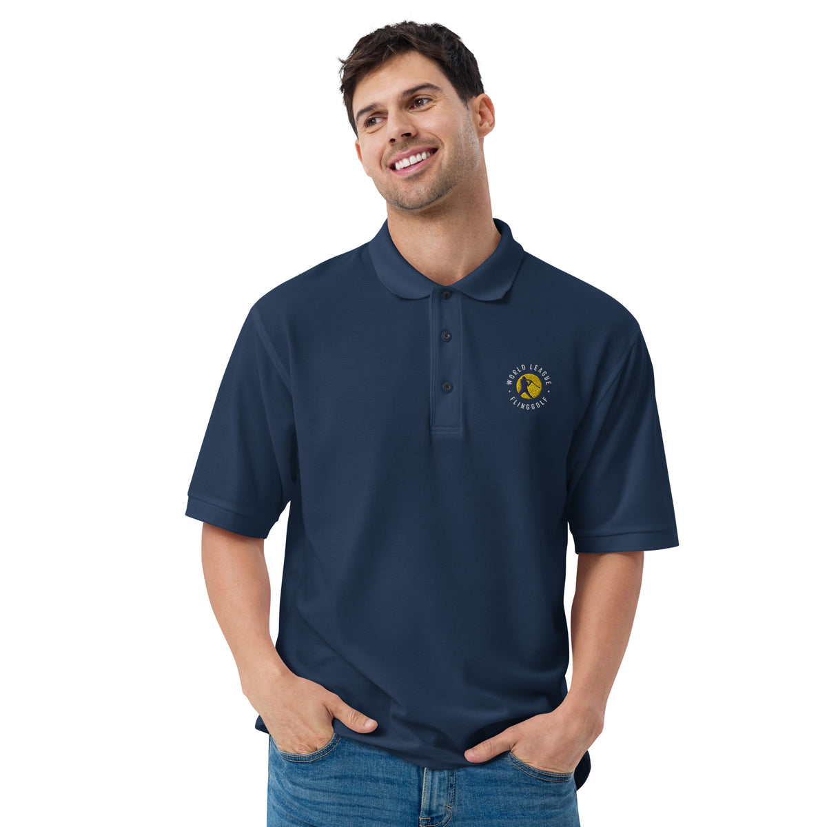 WLF Men's Premium Polo (Dark)