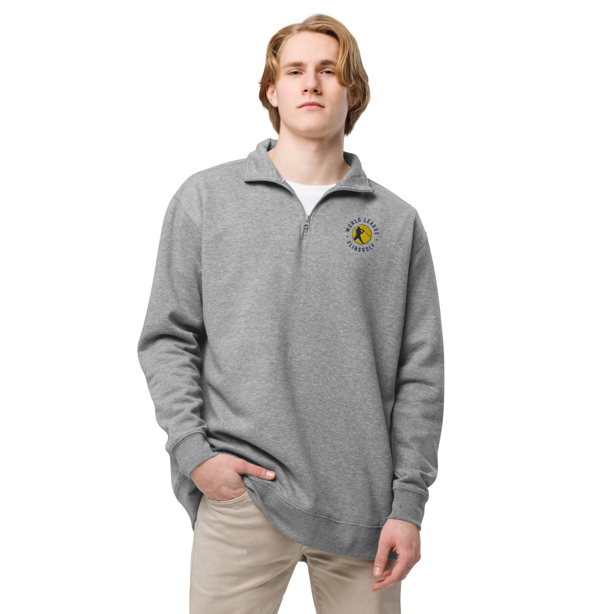 Unisex WLF Fleece Pullover (Grey)
