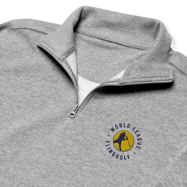 Unisex WLF Fleece Pullover (Grey) - FlingGolf®