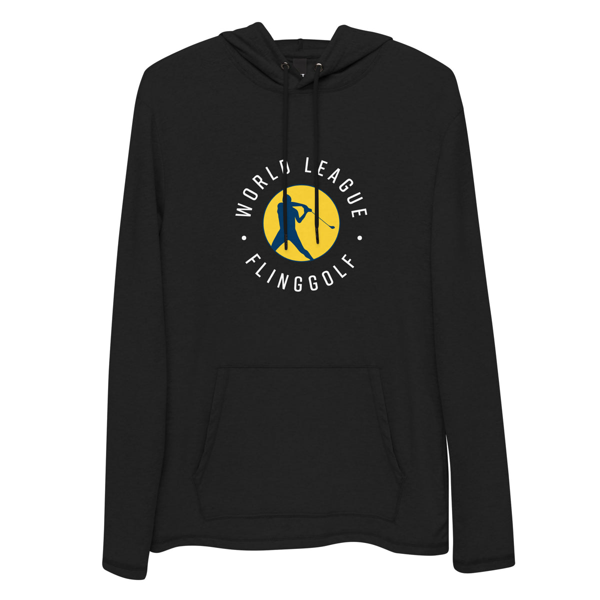 Unisex Lightweight WLF Hoodie (Black)