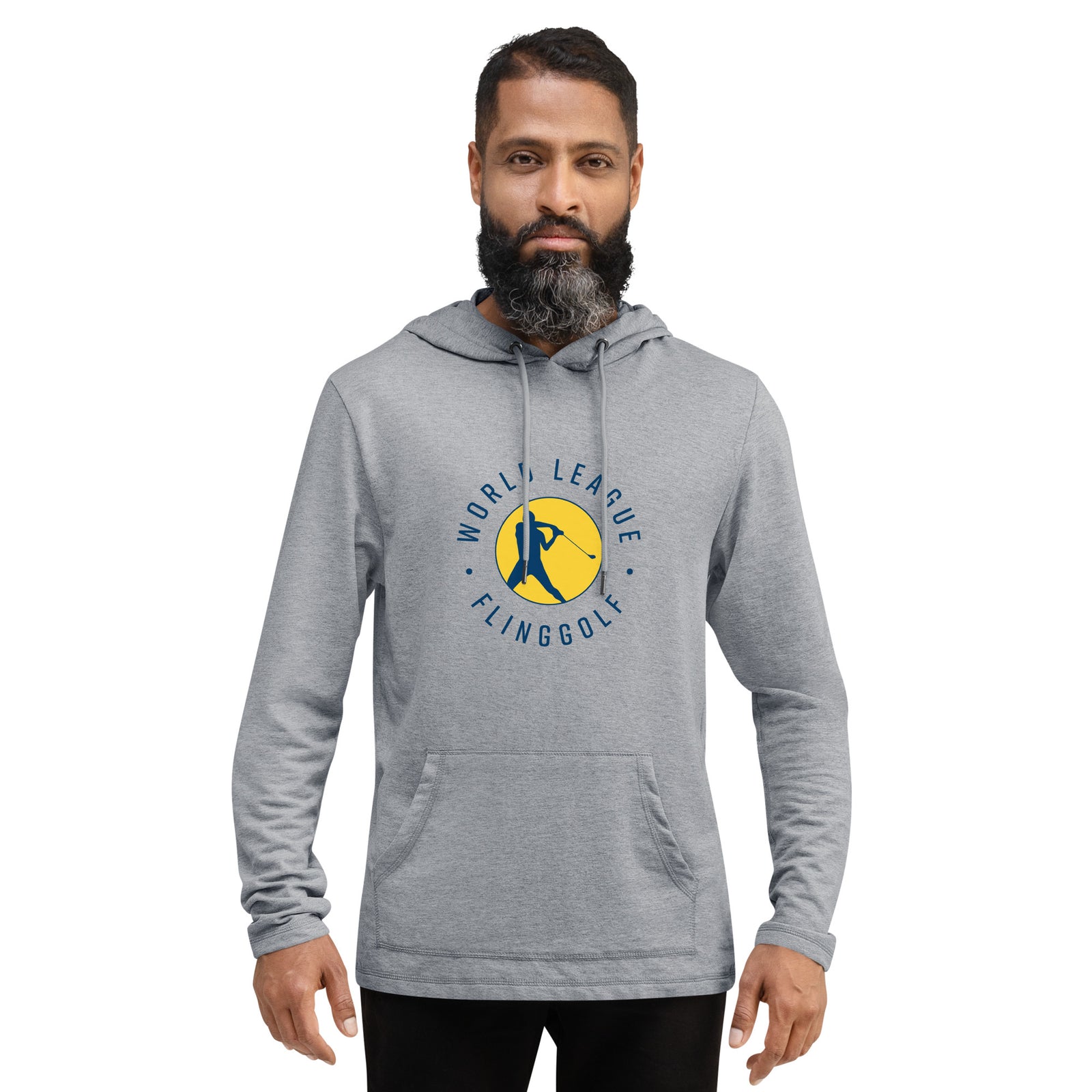 Unisex Lightweight WLF Hoodie (Grey)