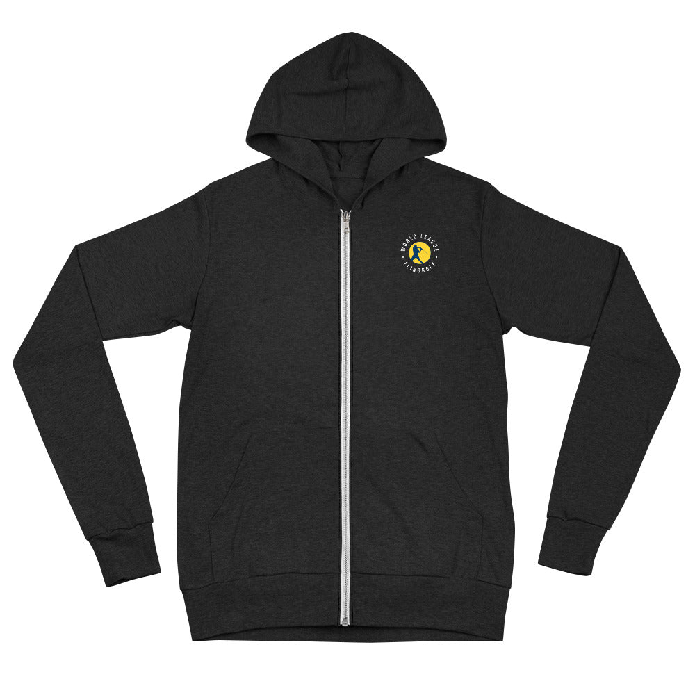 Unisex WLF Zip Hoodie (Black)