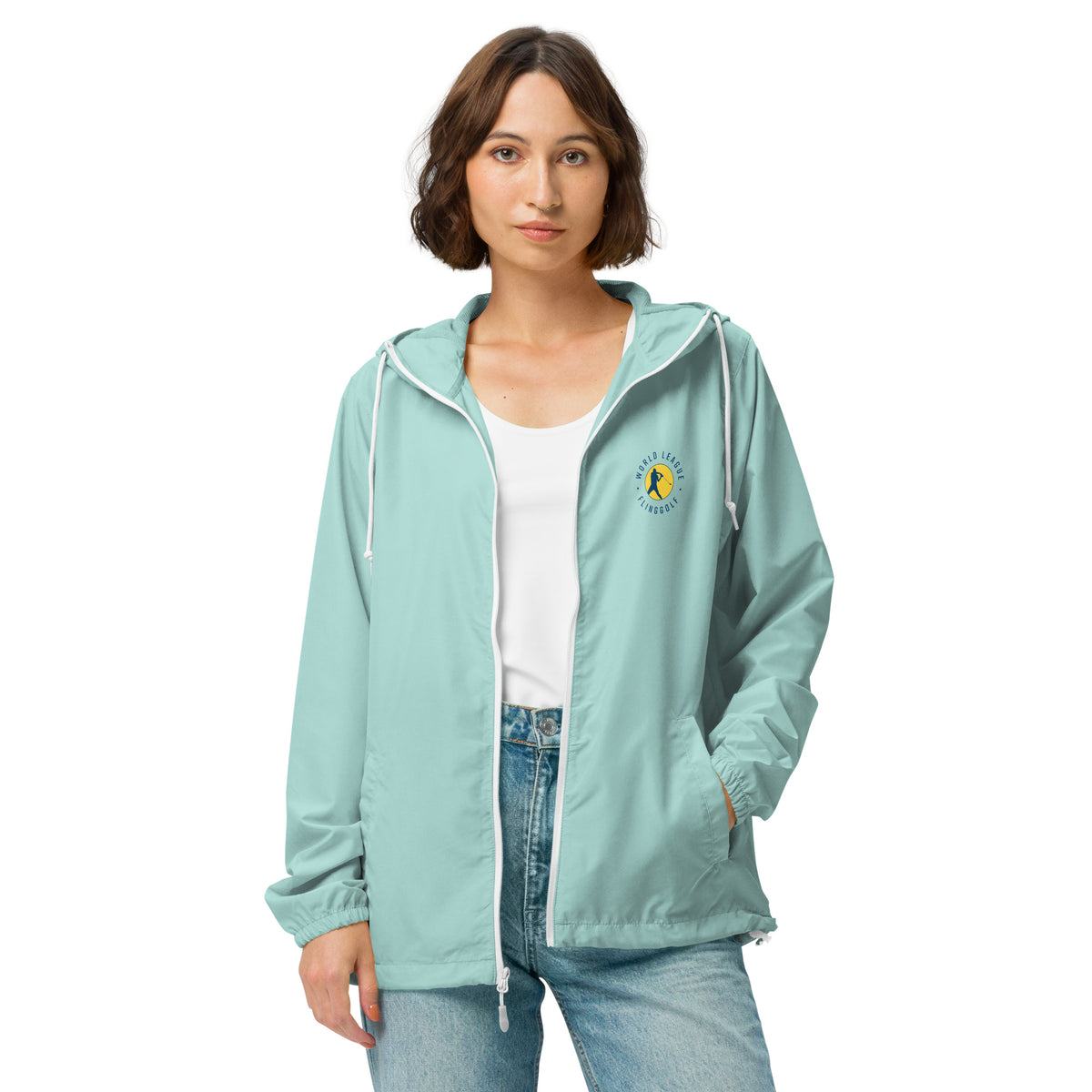 Women's cropped Windbreaker — BARE CROW