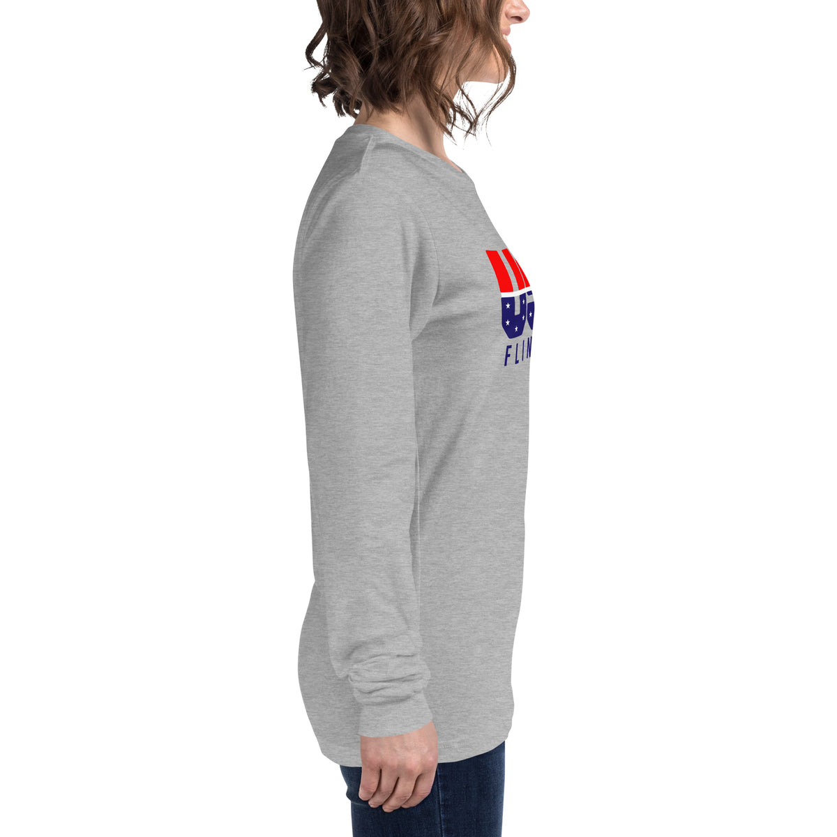 USA FlingGolf Unisex Long Sleeve Tee (Light)