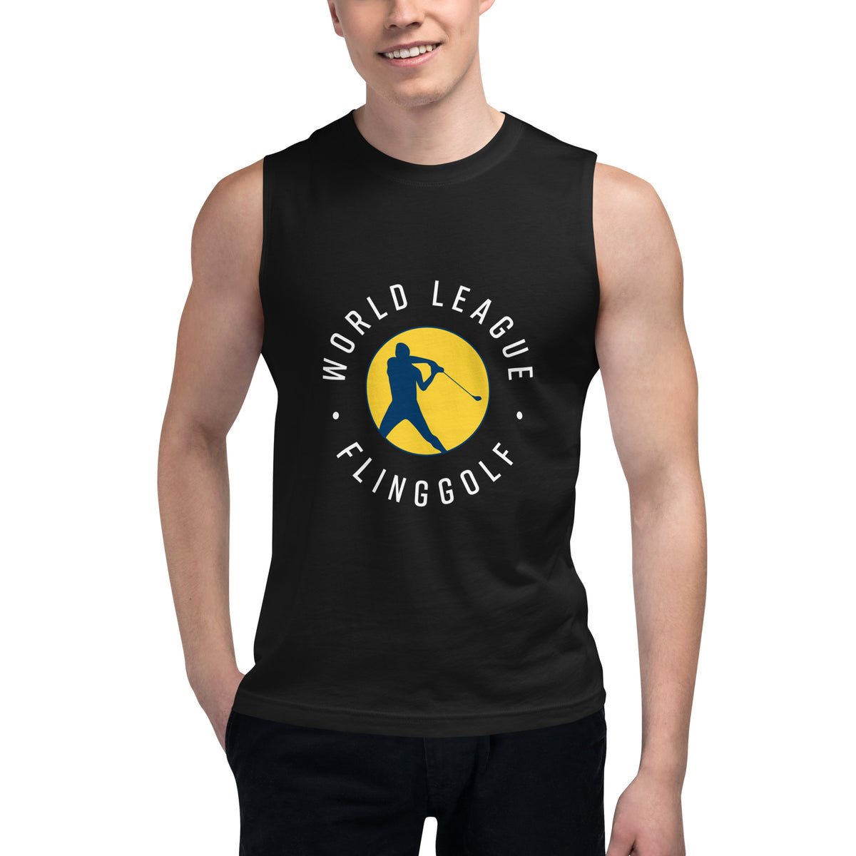 WLF "DeRusha" Muscle Shirt (Black)