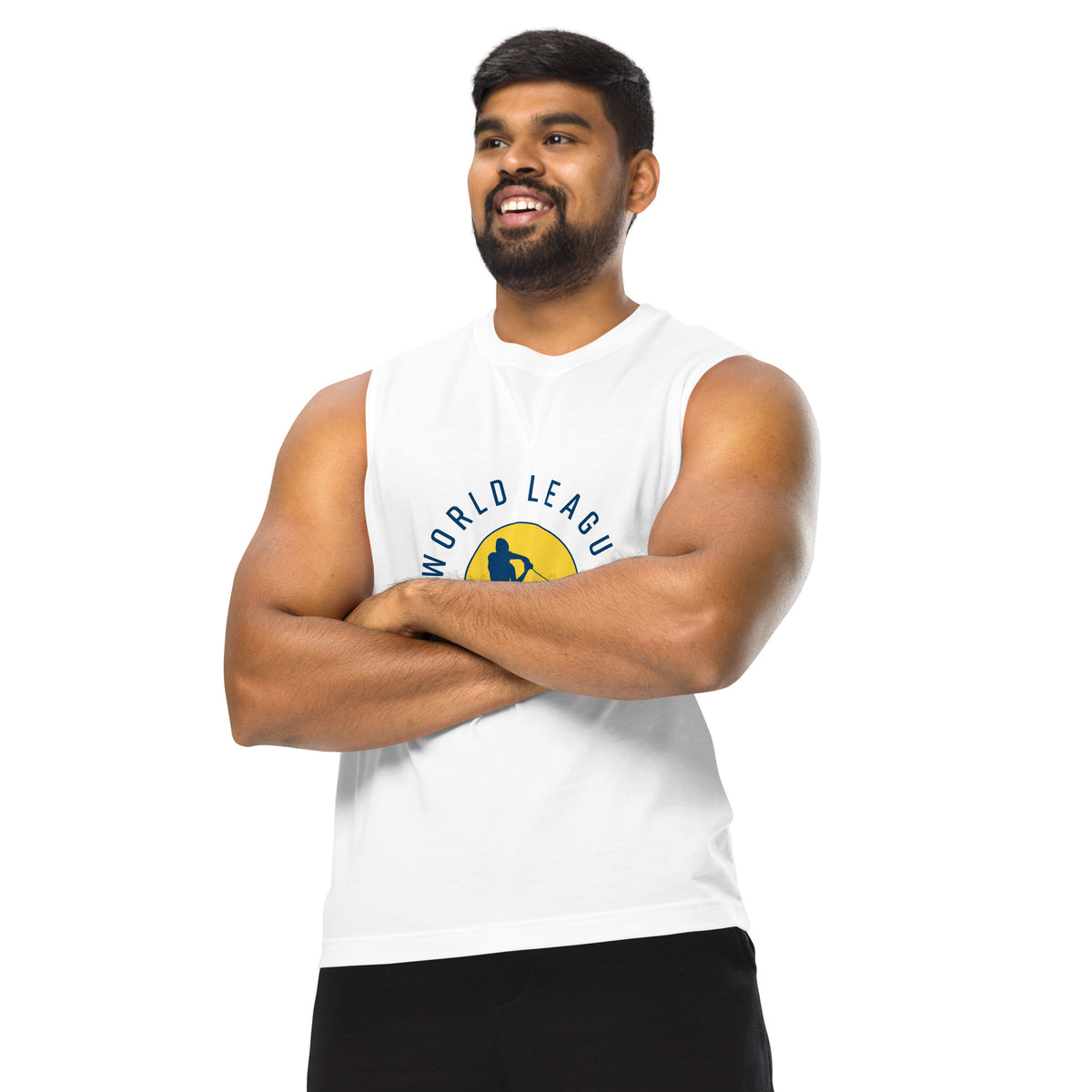 WLF "DeRusha" Muscle Shirt (White)