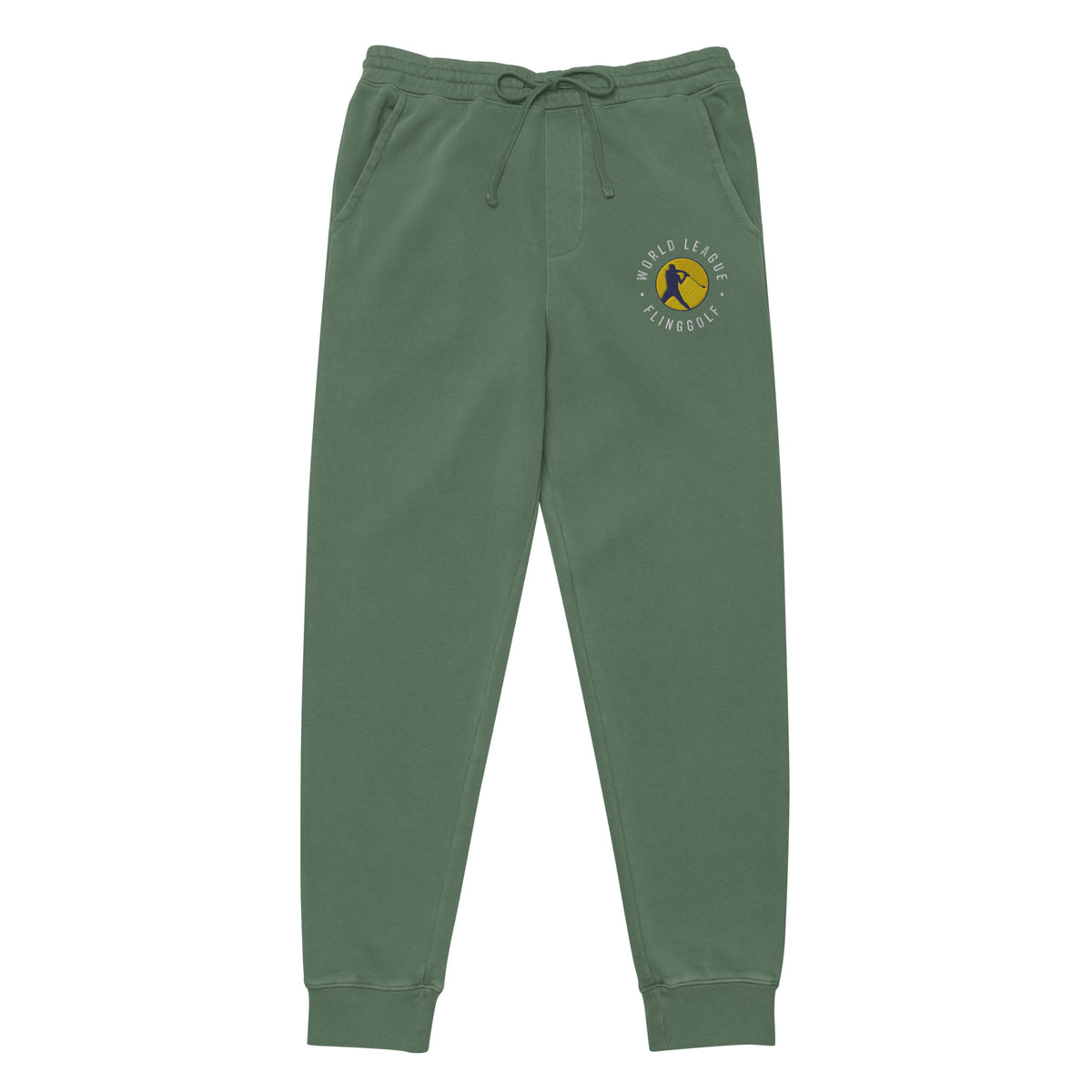 Unisex Pigment-dyed WLF Sweatpants (Dark)