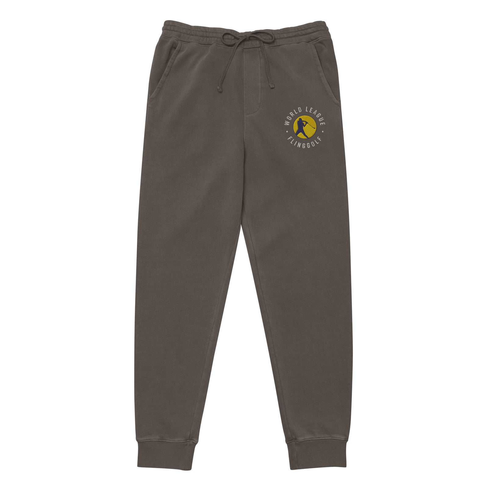 Unisex Pigment-dyed WLF Sweatpants (Dark)