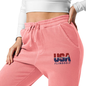 Unisex Pigment-dyed Sweatpants (Light)