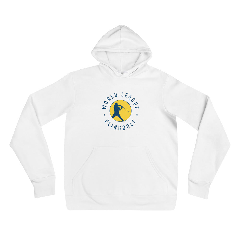 WLF Unisex Fleece Hoodie (White)