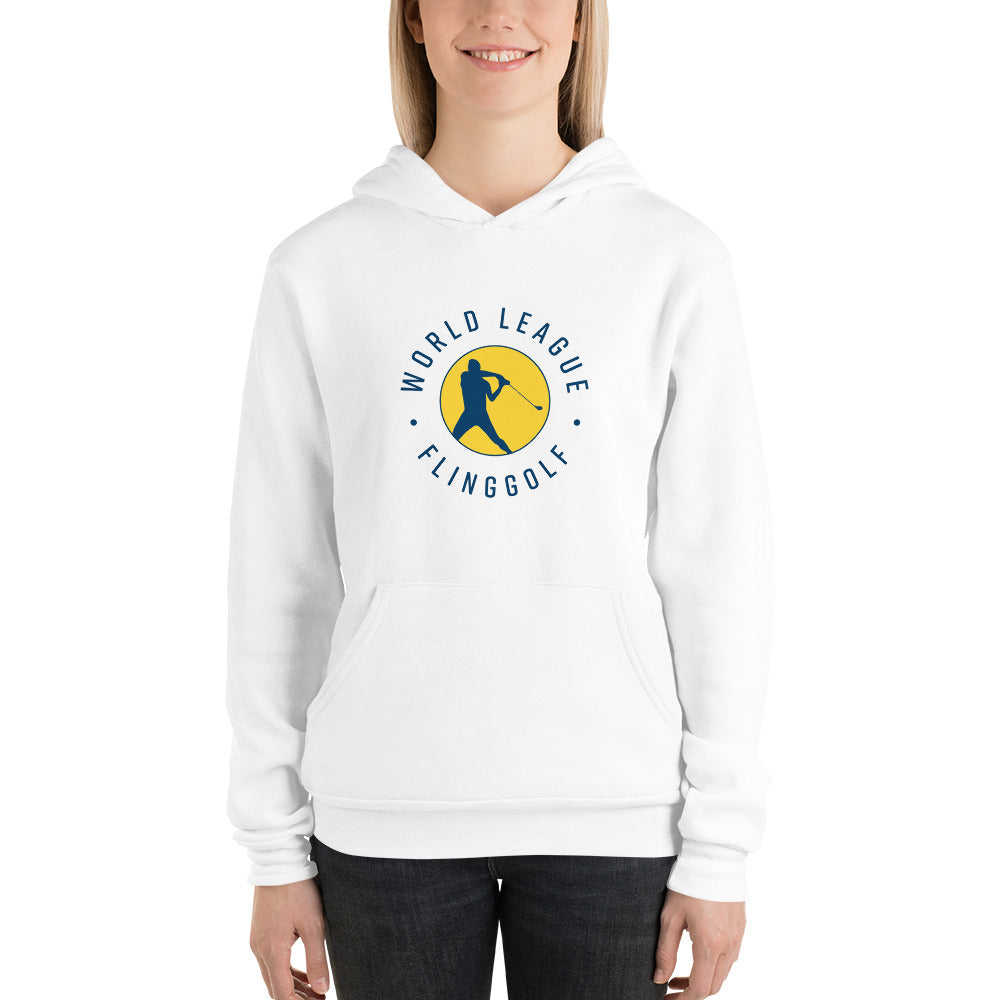 WLF Unisex Fleece Hoodie (White)