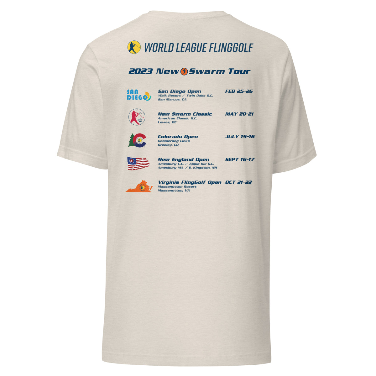 Unisex '23 New Swarm Tour T-Shirt