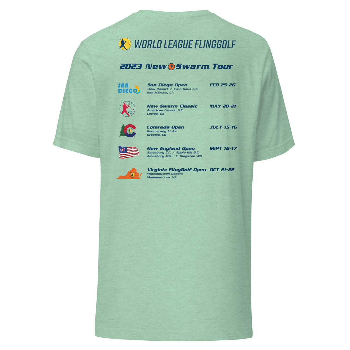 Unisex '23 New Swarm Tour T-Shirt