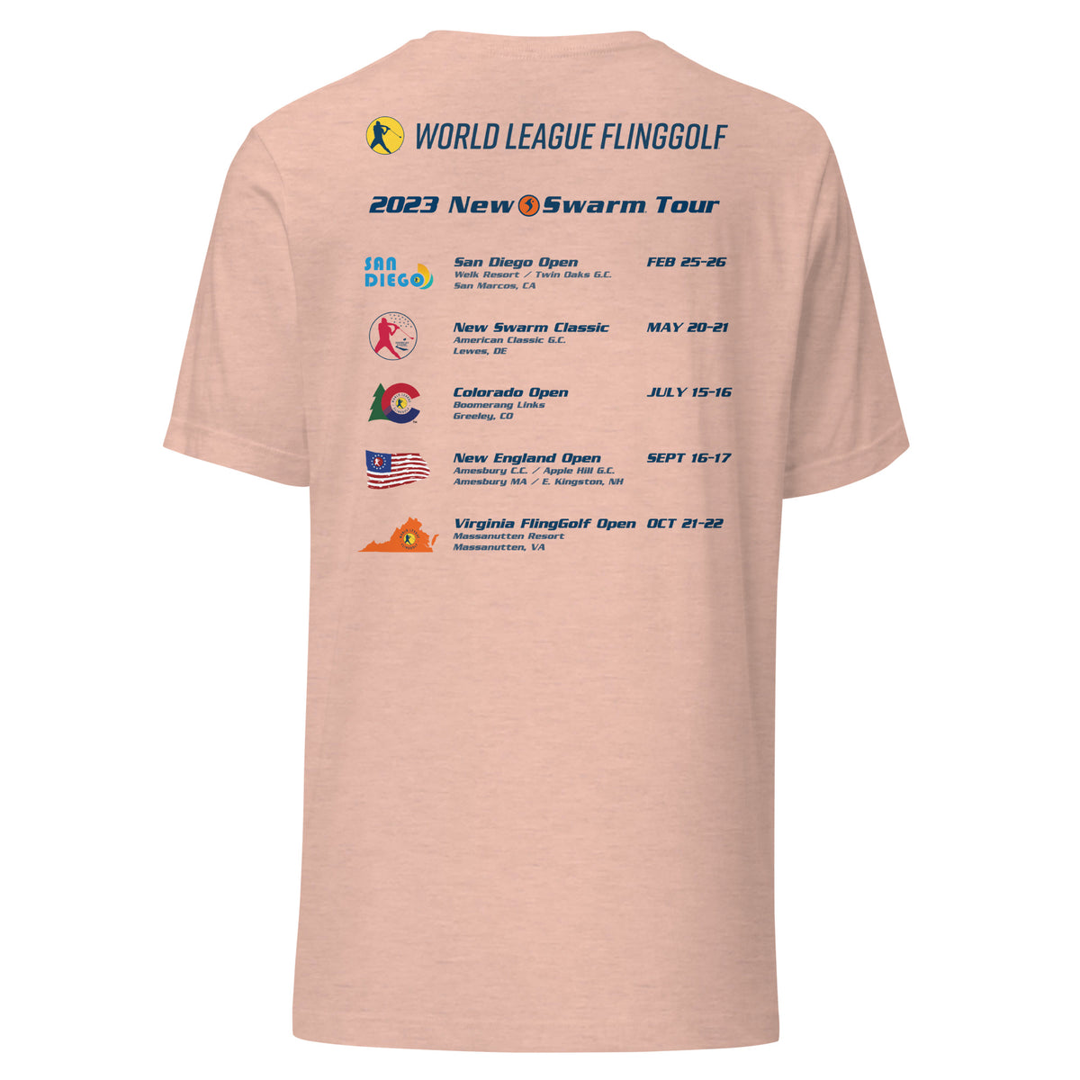 Unisex '23 New Swarm Tour T-Shirt