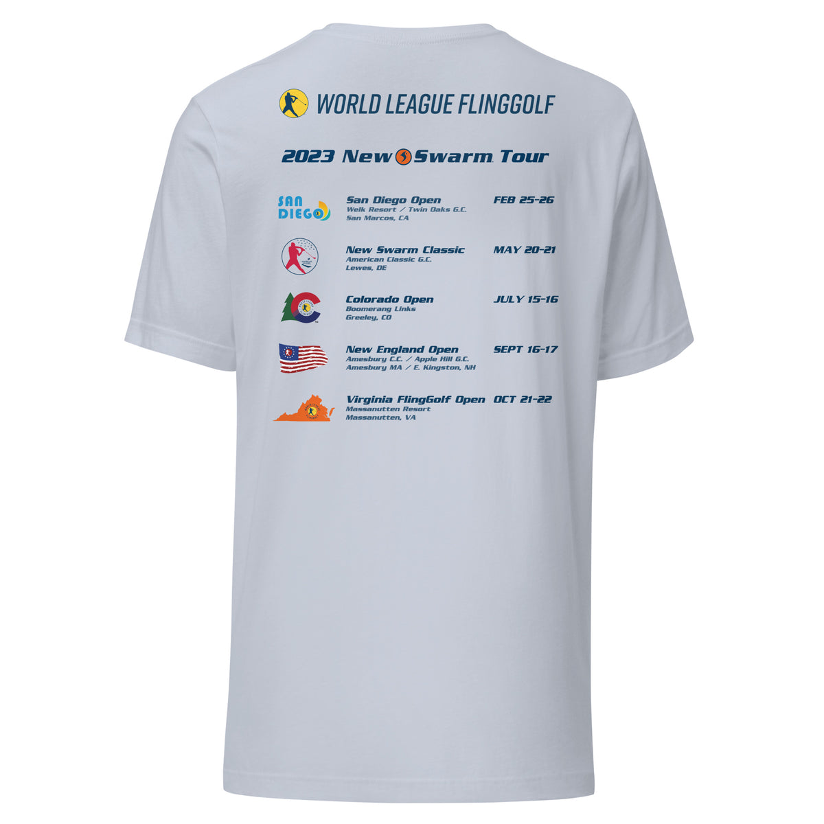 Unisex '23 New Swarm Tour T-Shirt