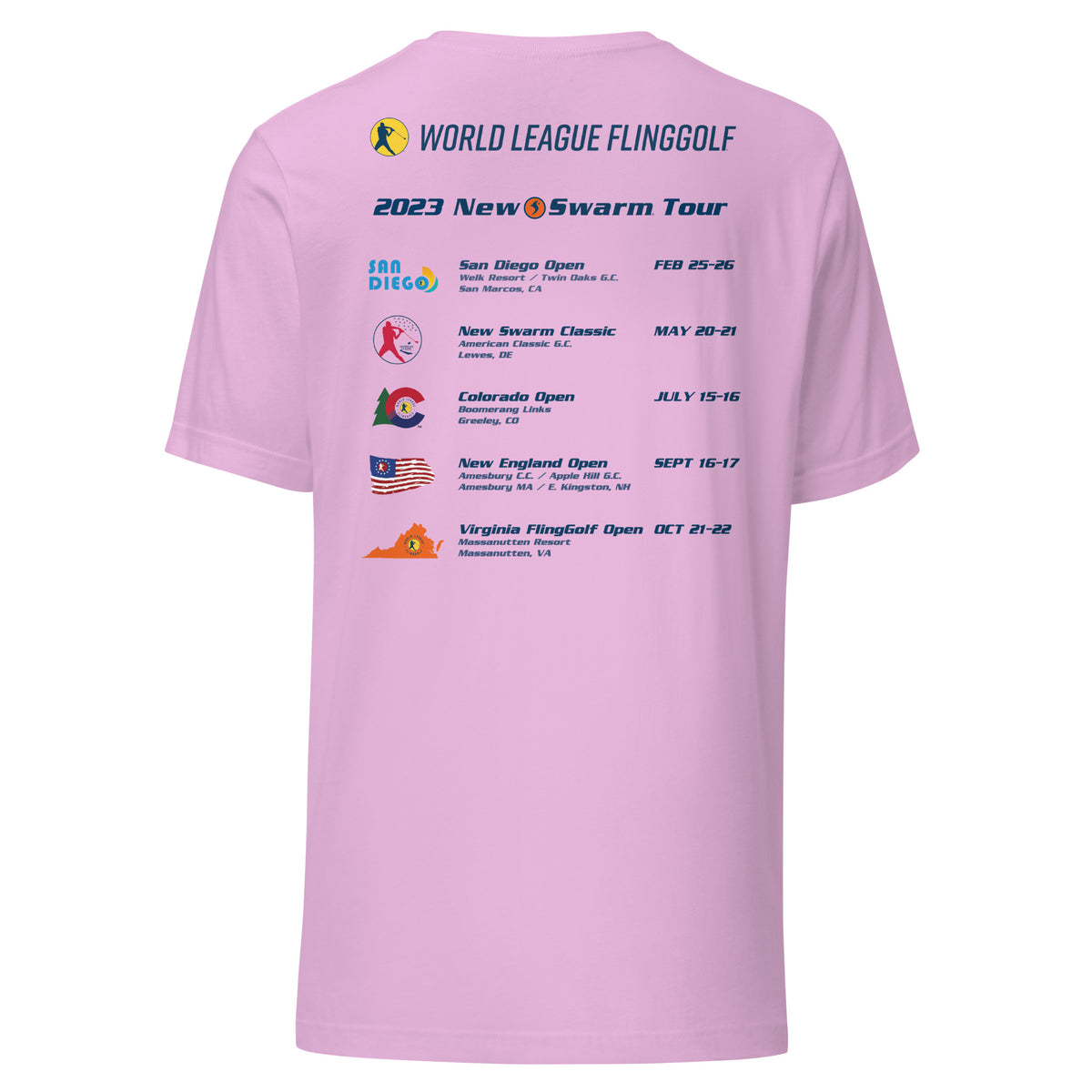 Unisex '23 New Swarm Tour T-Shirt