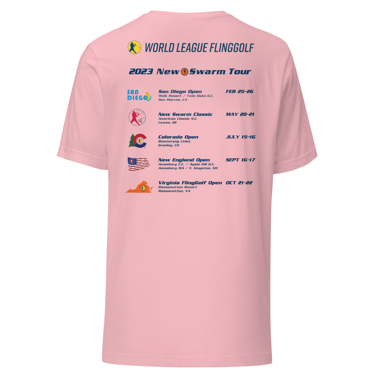 Unisex '23 New Swarm Tour T-Shirt