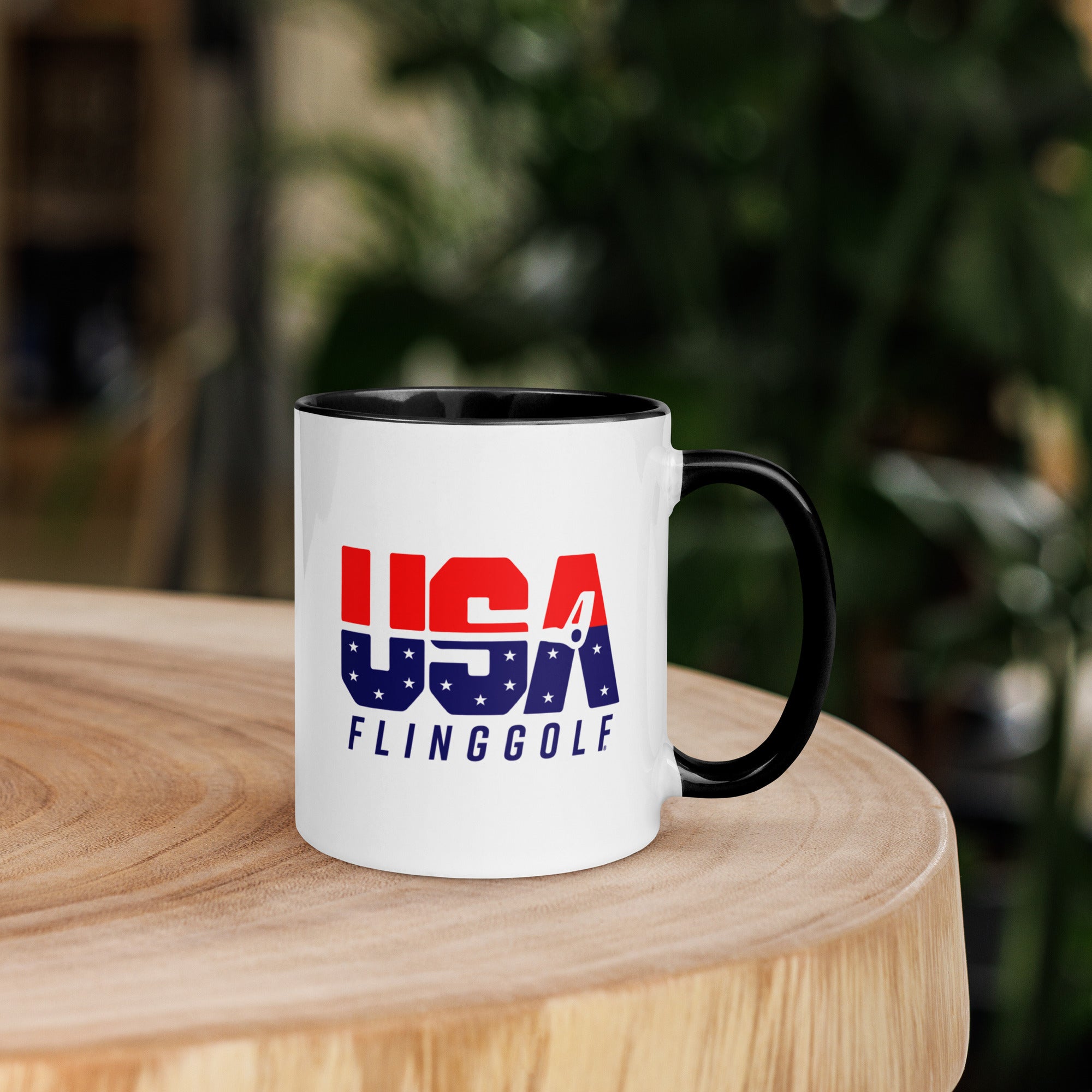 USA FlingGolf Mug with Color Inside