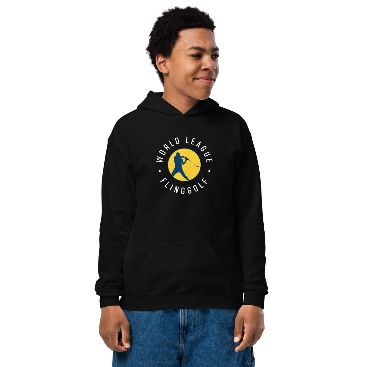 Youth WLF Heavy Blend Hoodie