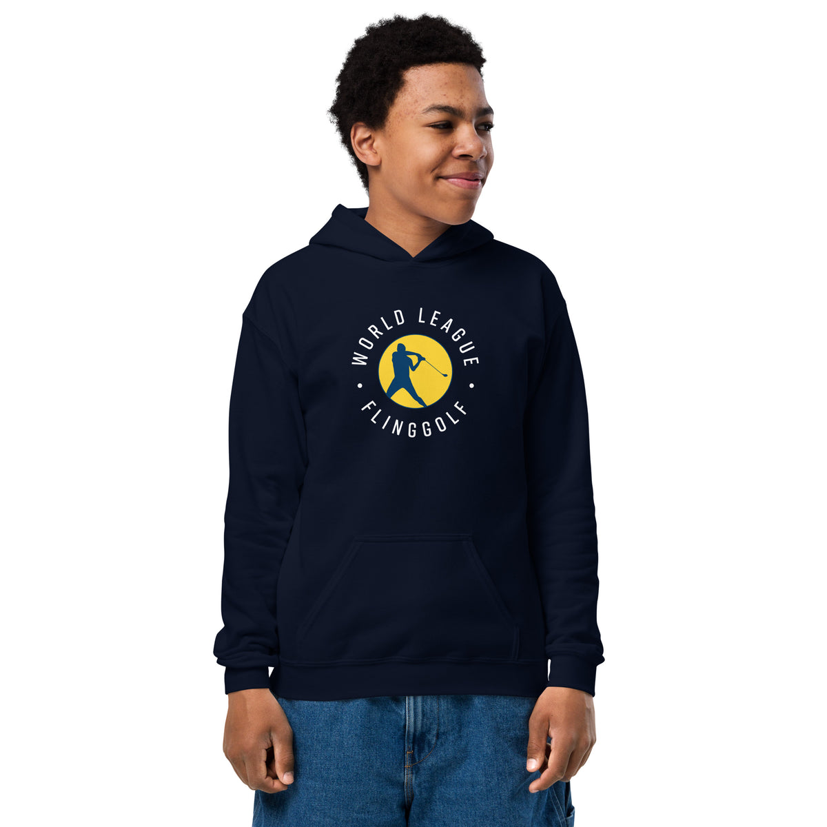 Youth WLF Heavy Blend Hoodie
