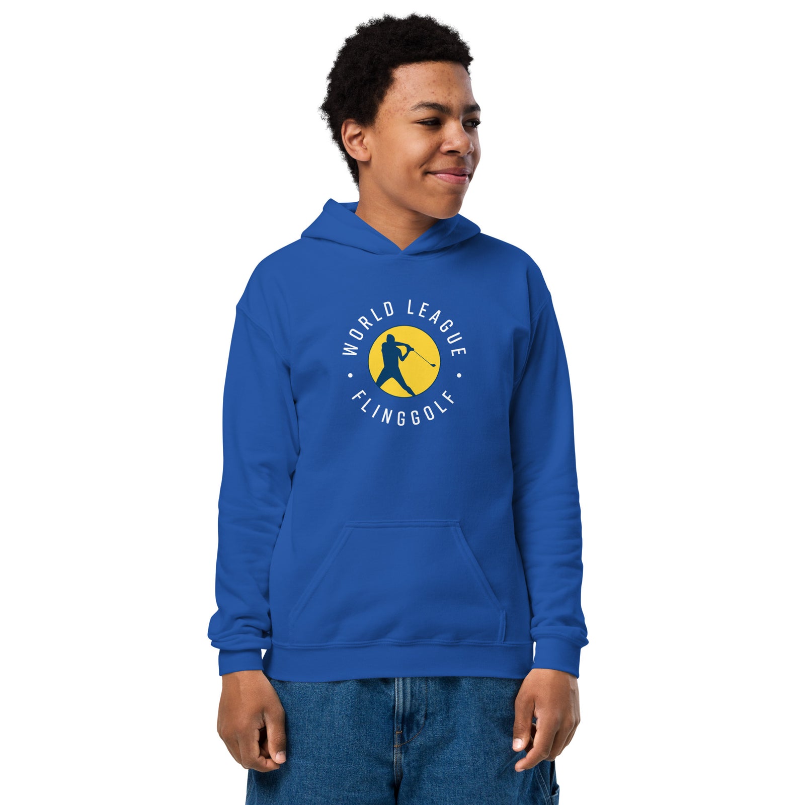 Youth WLF Heavy Blend Hoodie